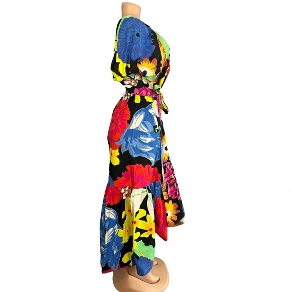 Christopher John Rogers X Target Floral Puff Sleeve Dress - Picture 8 of 9